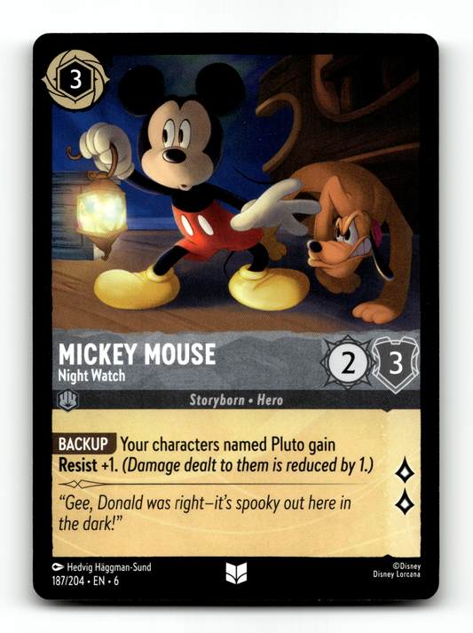 Mickey Mouse - Night Watch