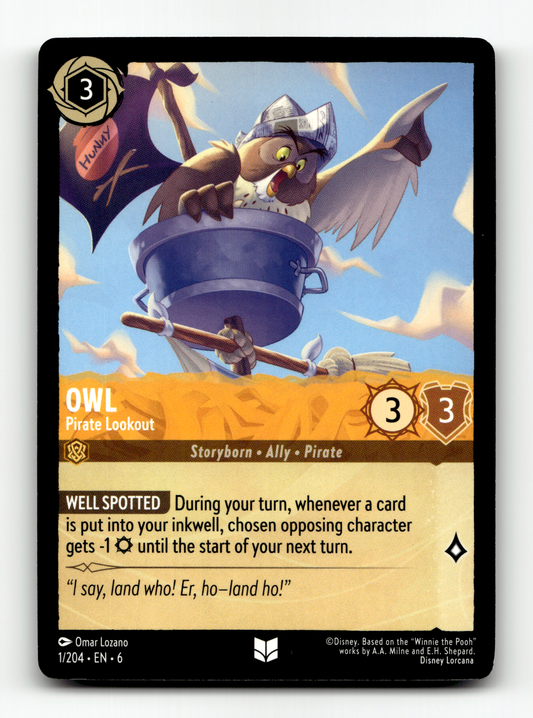 Owl - Pirate Lookout