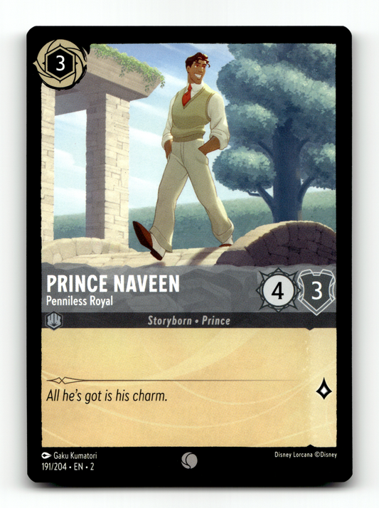 Prince Naveen - Penniless Royal
