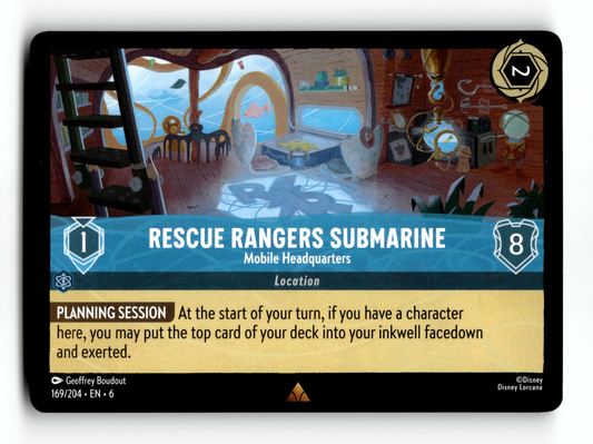 Rescue Ranger' Submarine - Mobile Headquarters