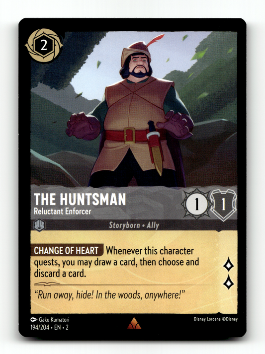 The Huntsman - Reluctant Enforcer