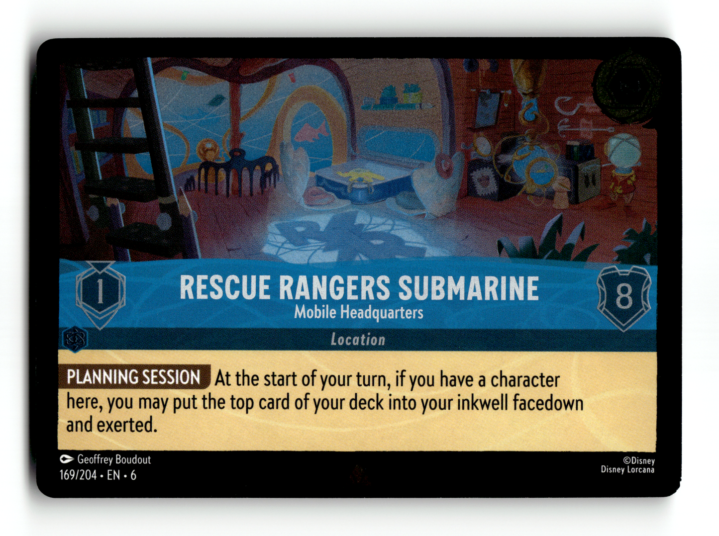 Rescue Ranger' Submarine - Mobile Headquarters