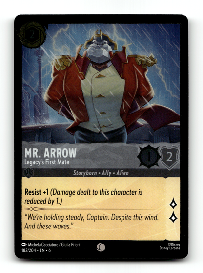 Mr. Arrow - Legacy's First Mate