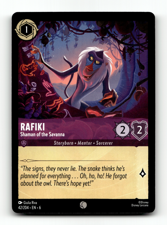 Rafiki - Shaman of the Savanna