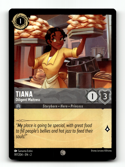 Tiana - Diligent Waitress