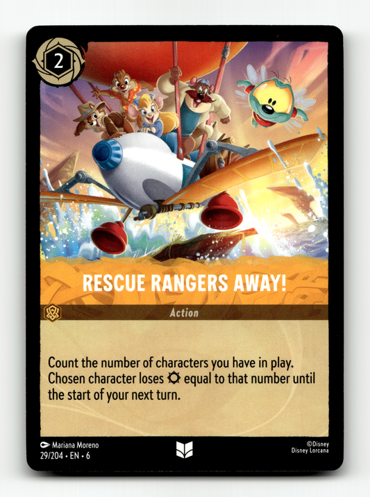 Rescue Rangers Away!