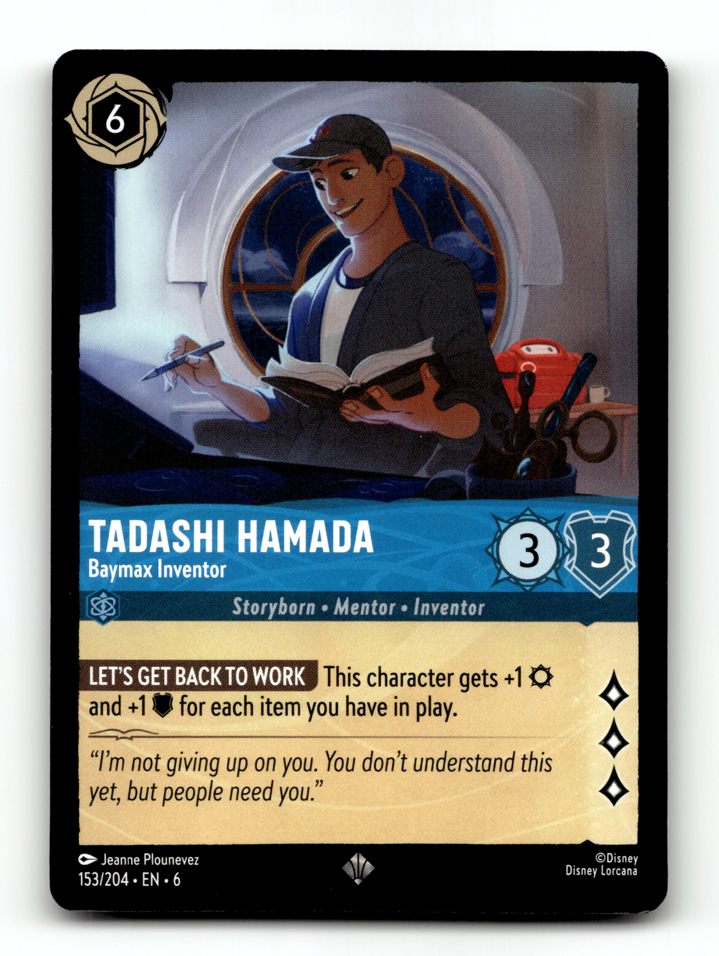 Tadashi Hamada - Baymax Inventor