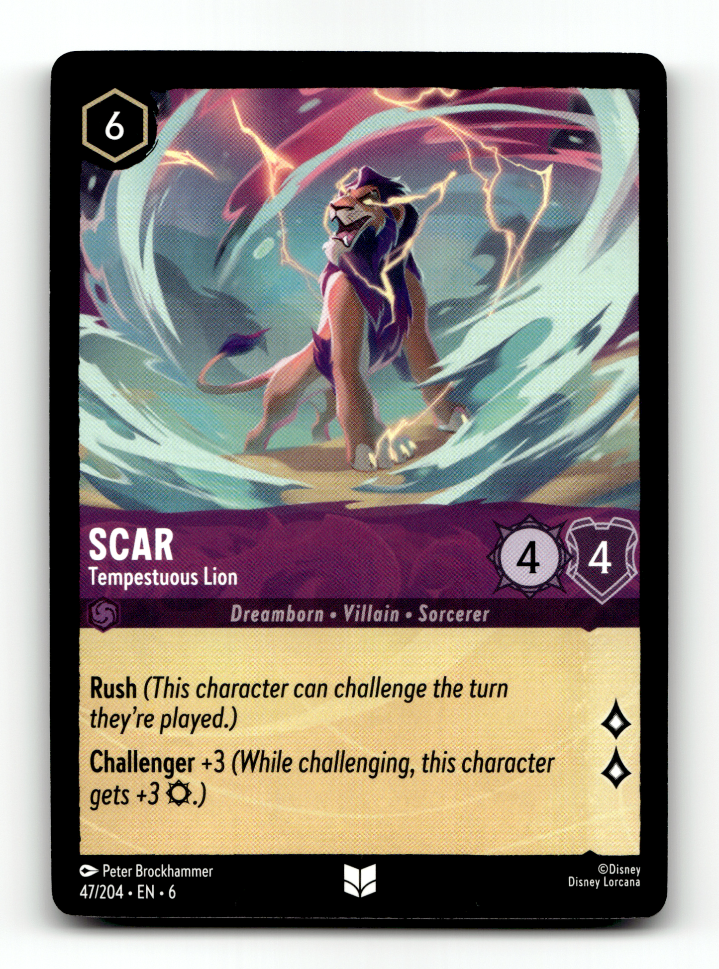 Scar - Tempestuous Lion