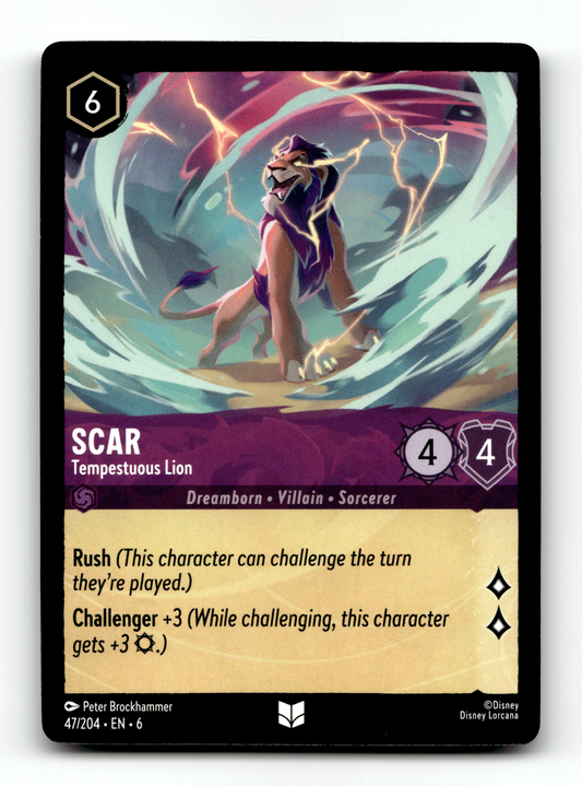 Scar - Tempestuous Lion