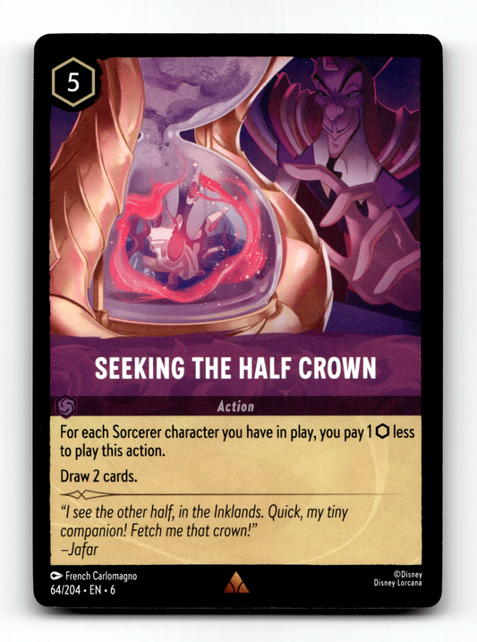 Seeking The Half Crown
