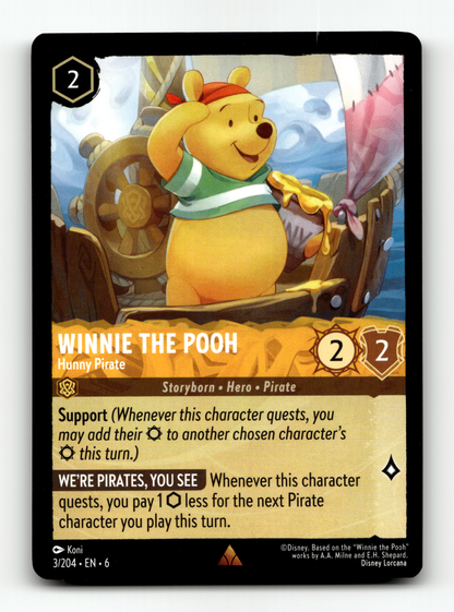 Winnie The Pooh - Hunny Pirate