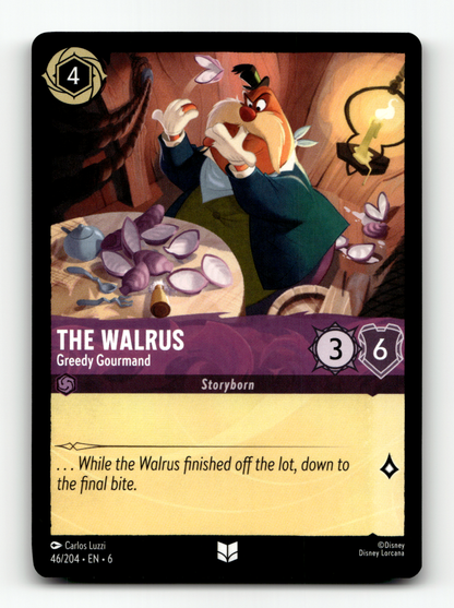The Walrus - Greedy Gourmand