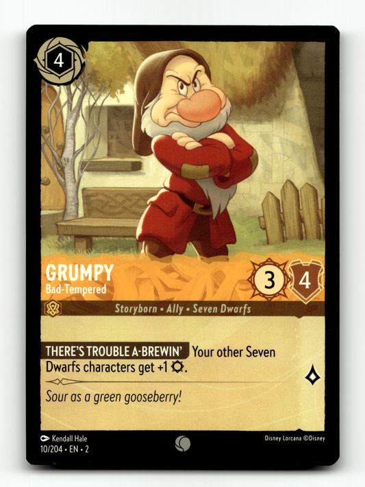 Grumpy - Bad-Tempered