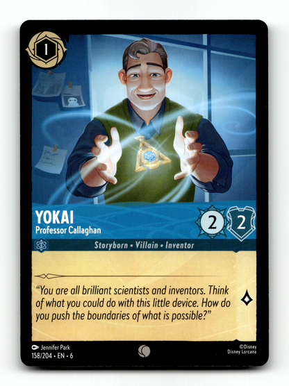 Yokai - Professor Callaghan