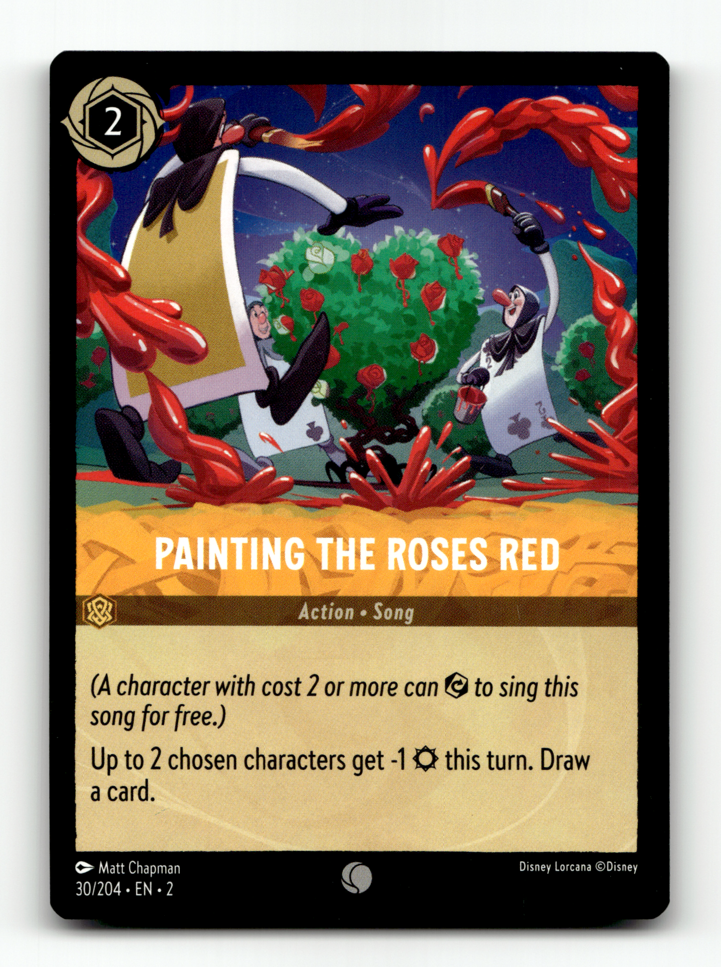 Painting The Roses Red