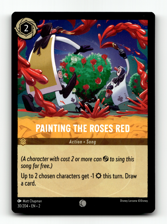 Painting The Roses Red