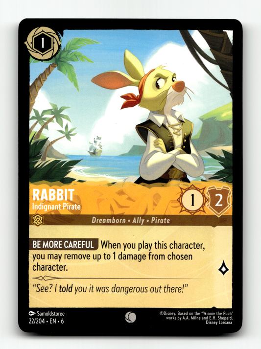 Rabbit - Indignant Pirate
