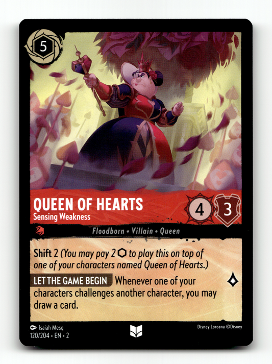 Queen of Hearts - Sensing Weakness